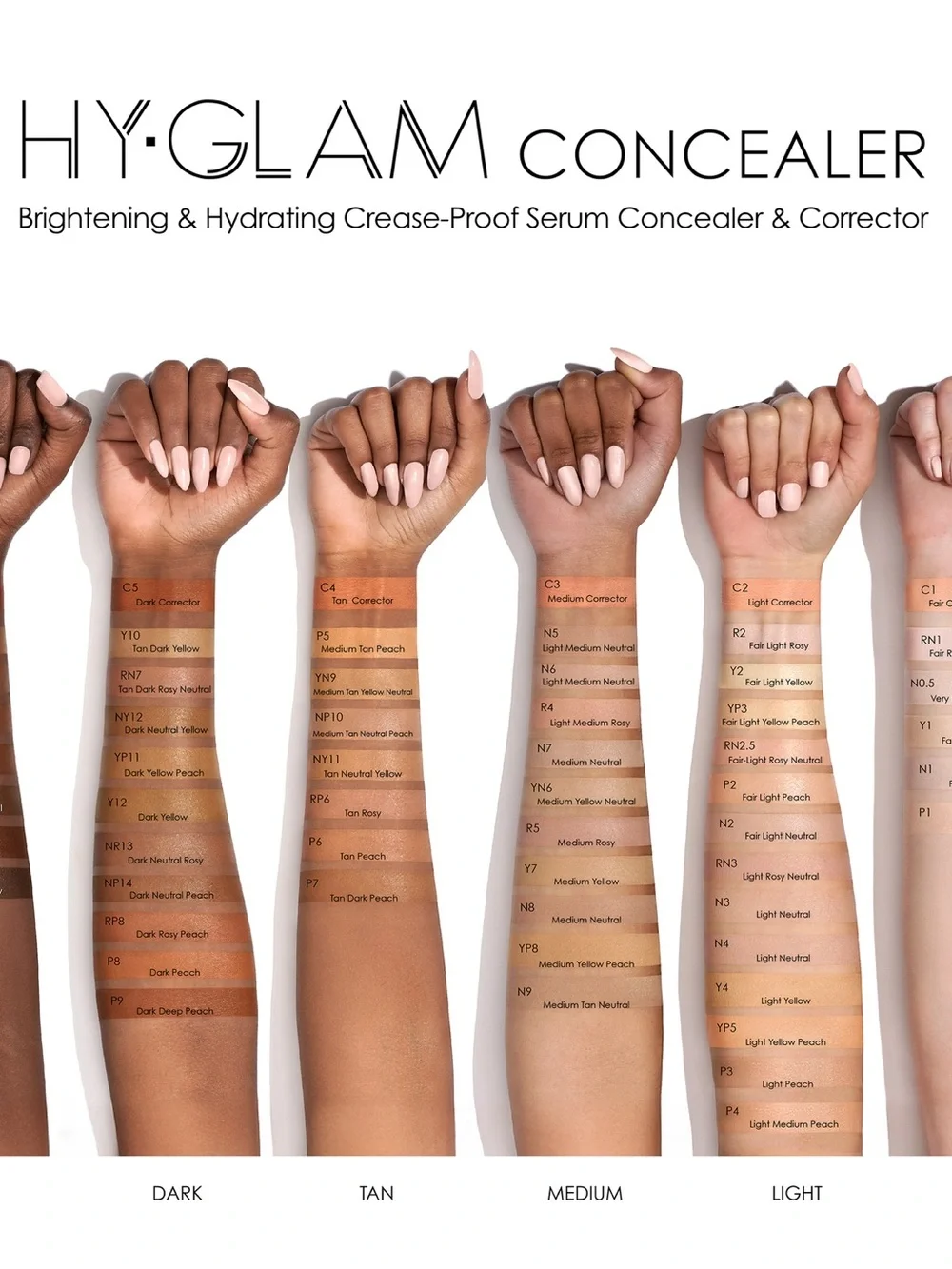 NATASHA DENONA Brightening & Hydrating Crease-Proof Serum Concealer In N6